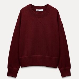 Zara Plain Knit Sweater